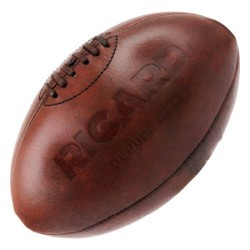 BALLON DE RUGBY VINTAGE CUIR