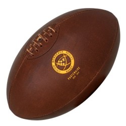 BALLON DE RUGBY VINTAGE SIMILI-CUIR