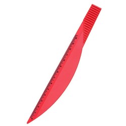 Ouvre-lettres avec règle de 14,5 cm