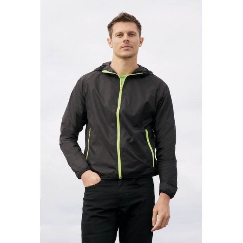 Coupe-vent poignets élastiqués