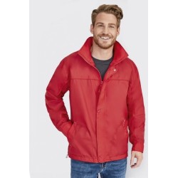 Veste coupe-vent doublée jersey