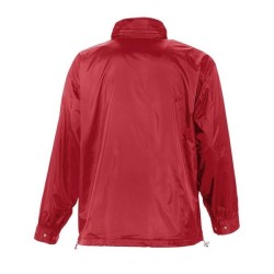 Veste coupe-vent doublée jersey