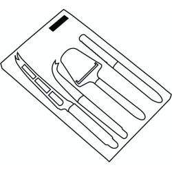 Set de couteaux à fromage "Cheese"