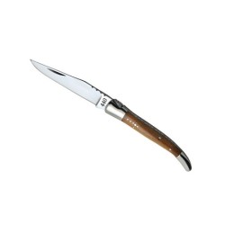Couteau pliable en bois d'olivier 11 cm