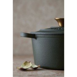 Marmite en fonte émaillée 1,9L 37x19x14cm