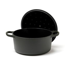 Marmite en fonte émaillée 5.5L 34x26x17cm