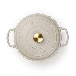 Marmite en fonte émaillée 5.5L 34x26x17cm