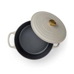 Marmite en fonte émaillée 5.5L 34x26x17cm