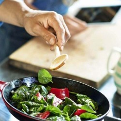 Cuillère en bois ovale