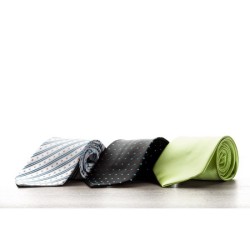 Cravate vive en polyester