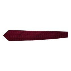 Cravate en polyester à motif carré