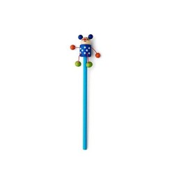 Crayon à papier avec figurine