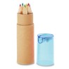 Tube de 6 crayons de couleur
