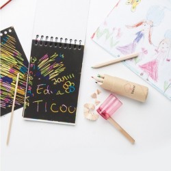 Tube coloriage 6 crayons