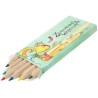 6 petits crayons de couleur durables