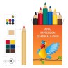Set de 6 crayons de couleur EU