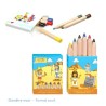 Set de 6 crayons de couleur EU