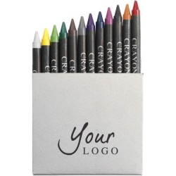 Set de 12 crayons gras