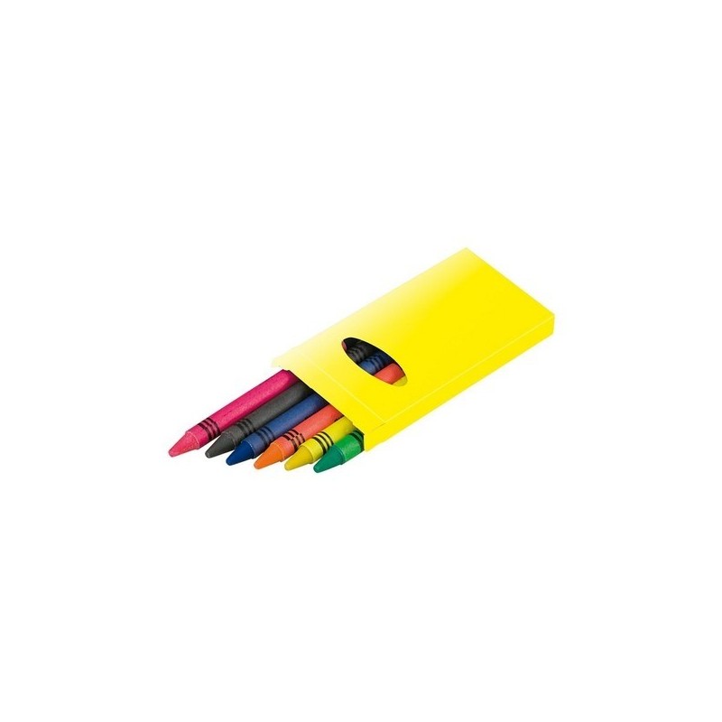 Set de 6 crayons de cire