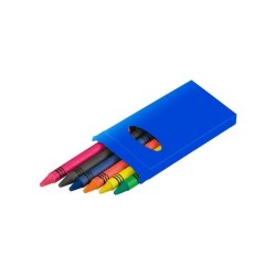 Set de 6 crayons de cire