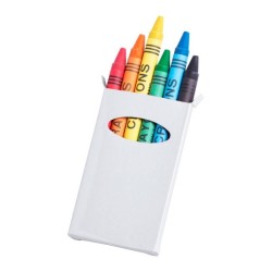 Set de 6 crayons de cire