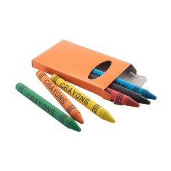Set de 6 crayons de cire