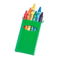 Set de 6 crayons de cire
