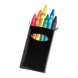 Set de 6 crayons de cire