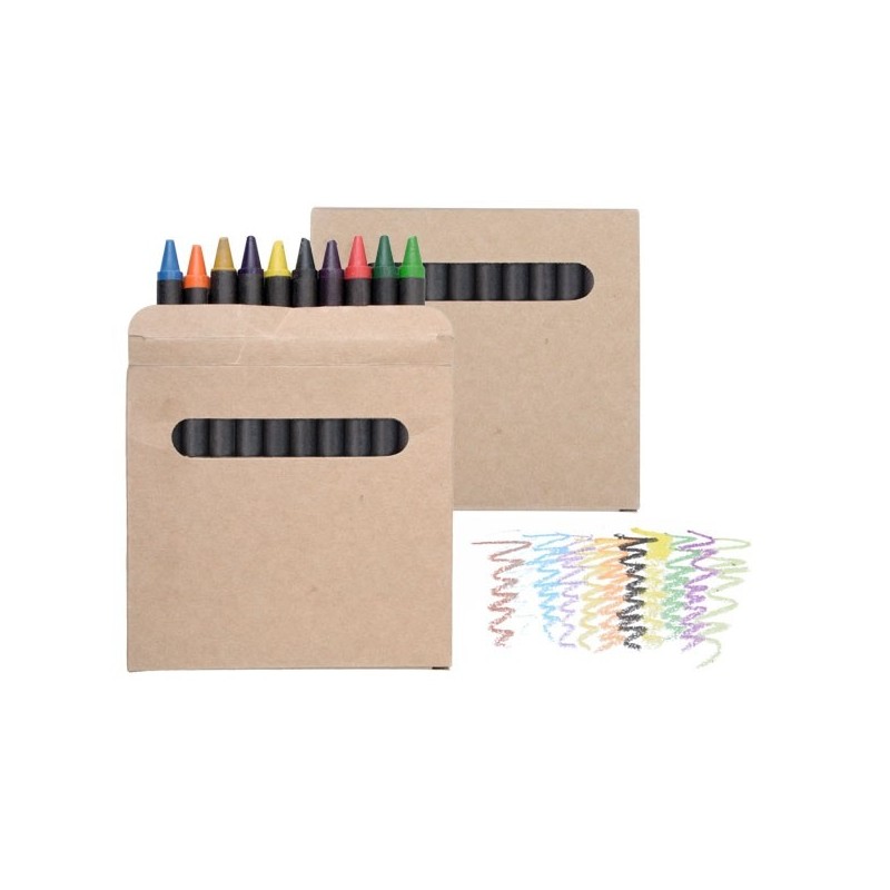 Set de 12 pastels de couleurs