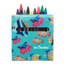 Set de 12 pastels quadri