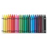Etui 30 crayons cire
