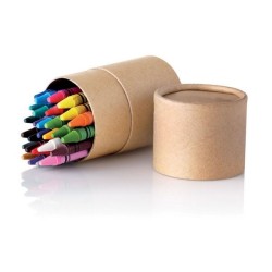 Etui 30 crayons cire