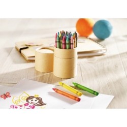 Etui 30 crayons cire