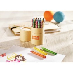 Etui 30 crayons cire