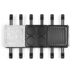 Appareil à raclette/fondue 12 personnes