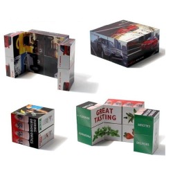 Cube magique 5 cm / puzzle magique 9 faces