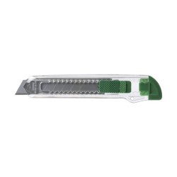 Cutter translucide, 2,8 cm de large, 7 lames