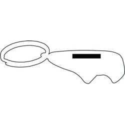 Porte-clés décapsuleur