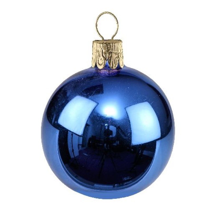 Boule de Noël en verre soufflé