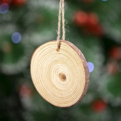 Décoration tronc d'arbre