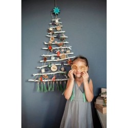 Décoration tronc d'arbre