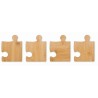  Lot de 4 sous-verres puzzle