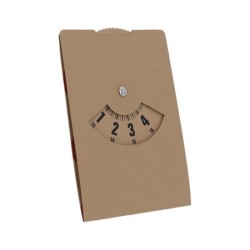 Disque rotatif 12h en papier