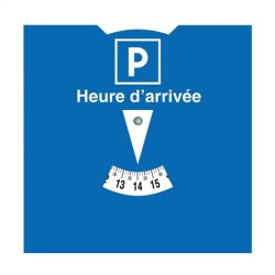 Disque de stationnement et indicateur charge France