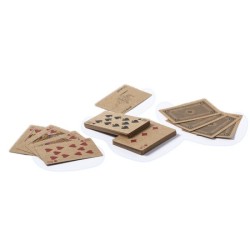 Coffret jeu de carte et domino