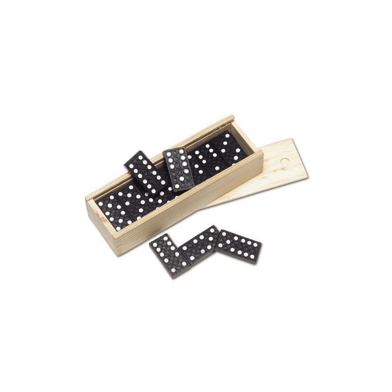 Jeu de dominos en bois
