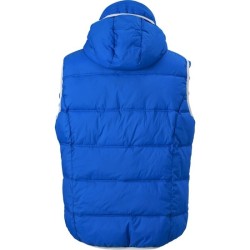 Bodywarmer matelassé avec capuche
