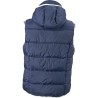 Bodywarmer matelassé avec capuche