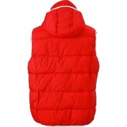 Bodywarmer matelassé avec capuche
