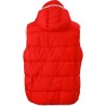 Bodywarmer matelassé avec capuche